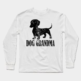 Dachshunds Dog Grandma Long Sleeve T-Shirt